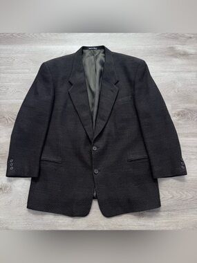 VINTAGE GIORGIO ARMANI Mens Blazer Sport Coat Casual Jacket Size 44R Wool Suit